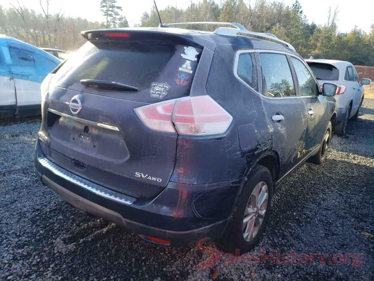 KNMAT2MV8GP664013 2016 NISSAN ROGUE