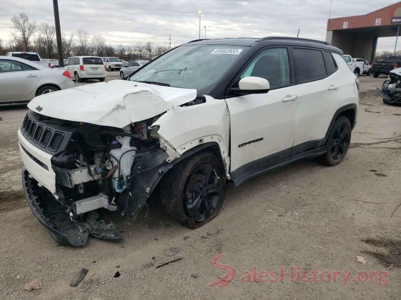 3C4NJDBB2KT733908 2019 JEEP COMPASS