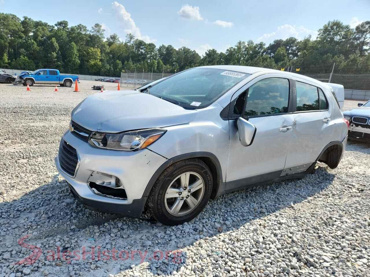 3GNCJKSB1LL183587 2020 CHEVROLET TRAX