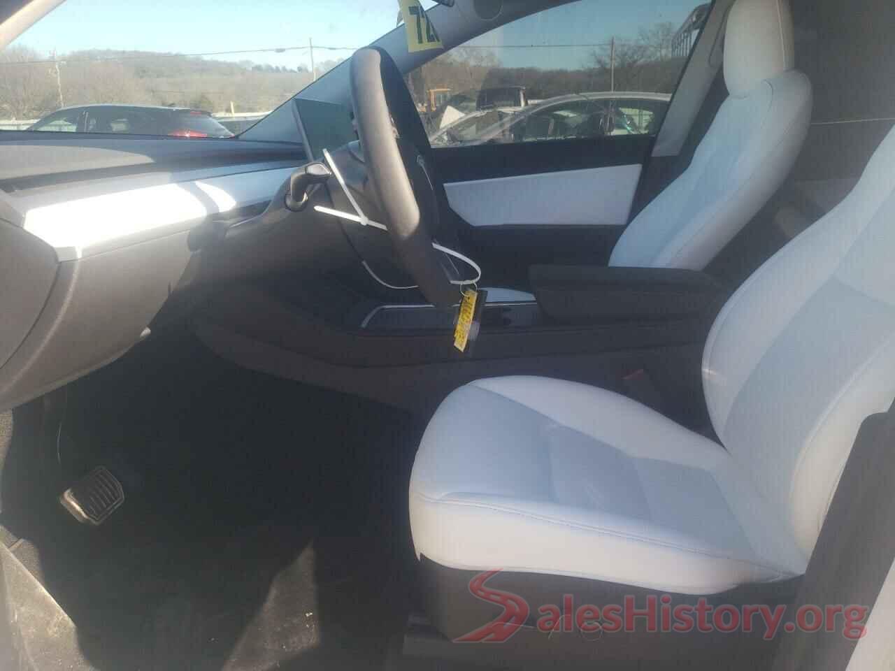 5YJYGDEE2MF257419 2021 TESLA MODEL Y