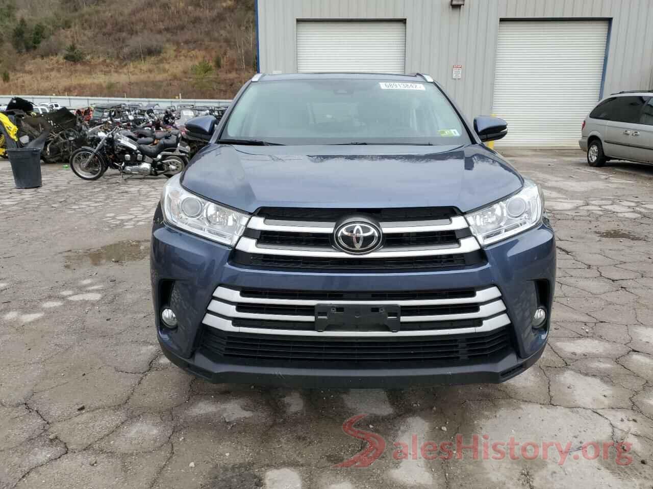 5TDJZRFHXKS720207 2019 TOYOTA HIGHLANDER