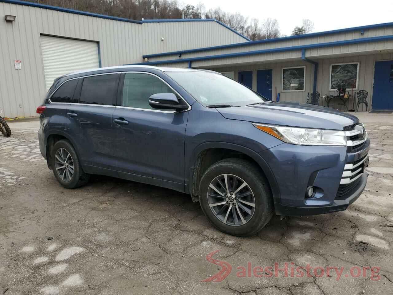 5TDJZRFHXKS720207 2019 TOYOTA HIGHLANDER