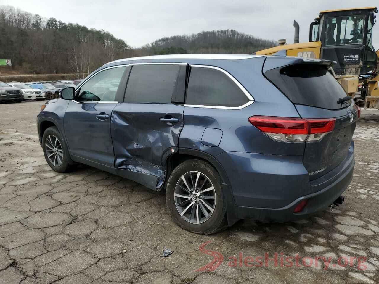 5TDJZRFHXKS720207 2019 TOYOTA HIGHLANDER