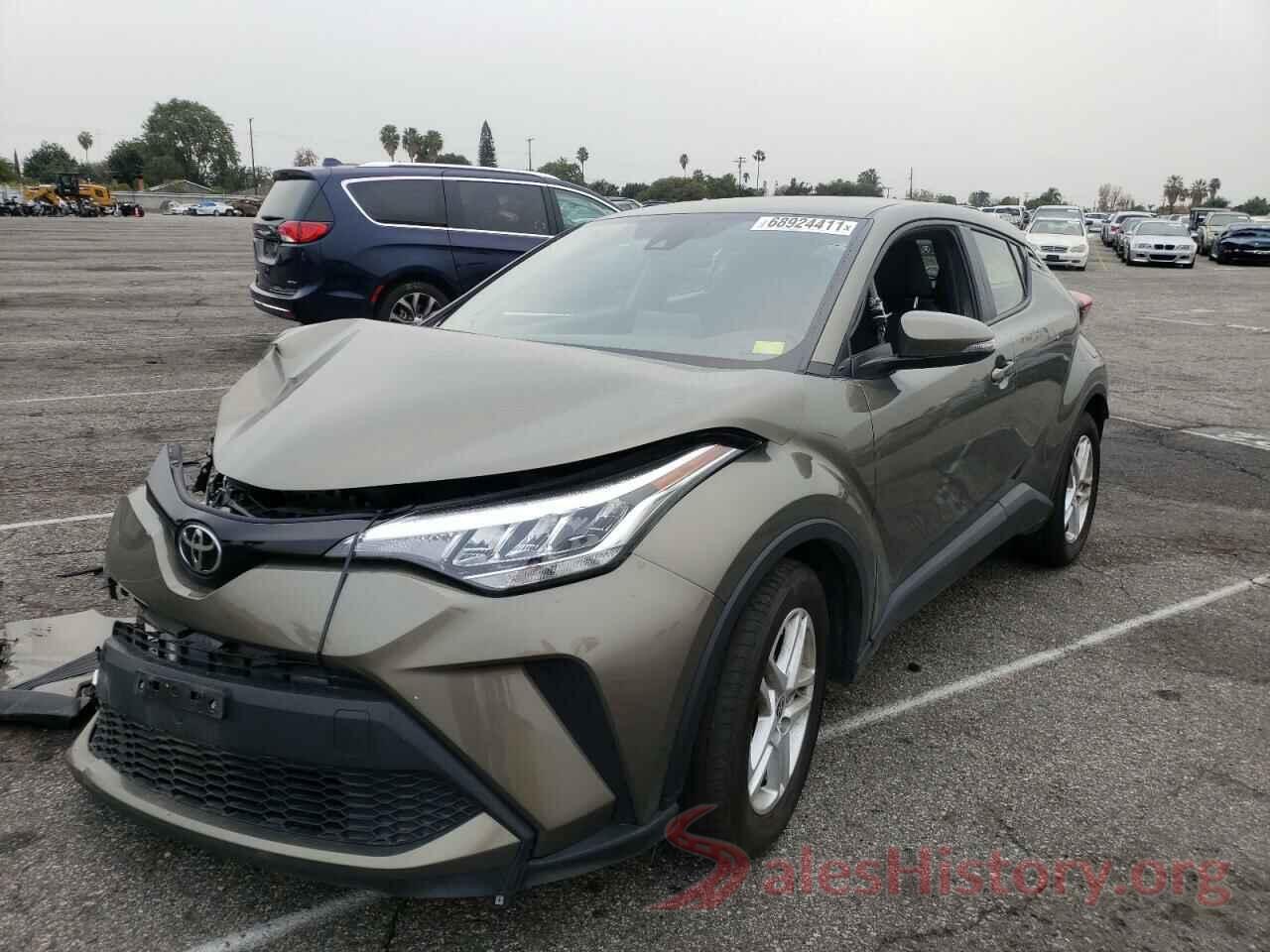 JTNKHMBX8M1108445 2021 TOYOTA C-HR