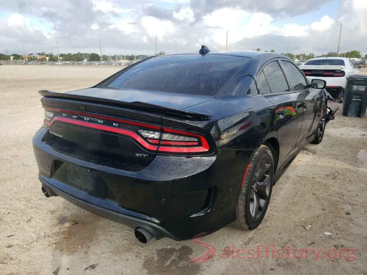 2C3CDXHG3KH728698 2019 DODGE CHARGER