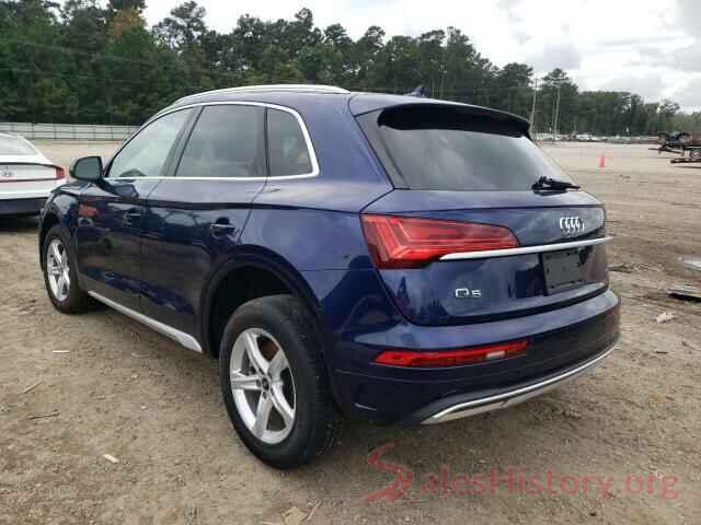 WA1AAAFYXM2106609 2021 AUDI Q5