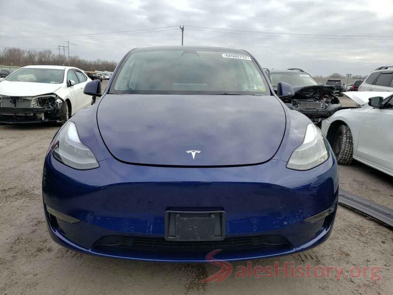 7SAYGDEF8NF523989 2022 TESLA MODEL Y