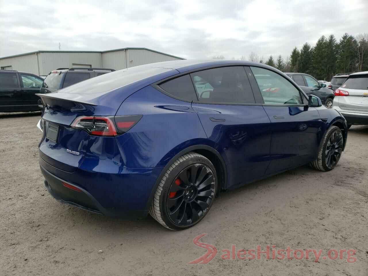 7SAYGDEF8NF523989 2022 TESLA MODEL Y