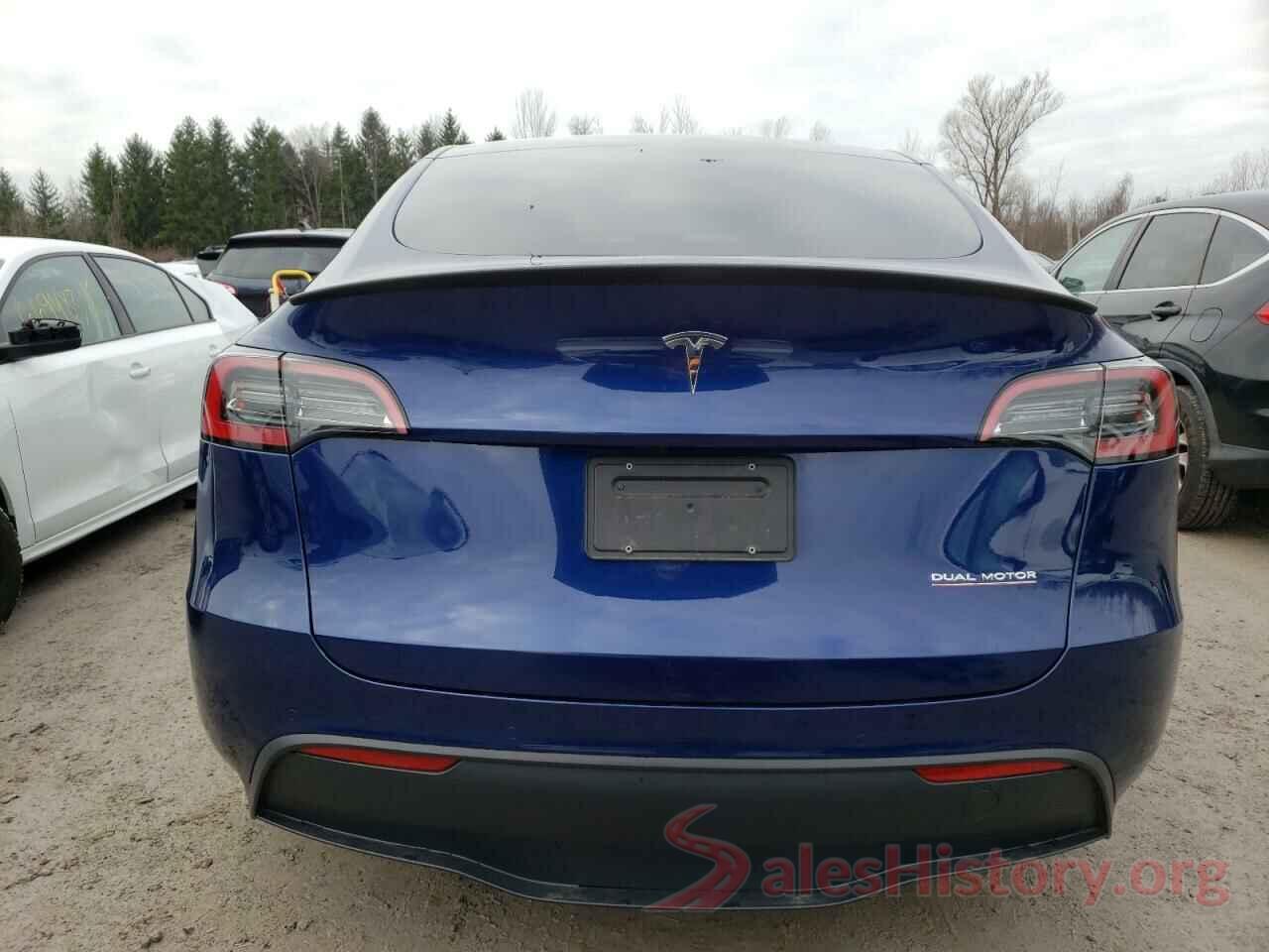 7SAYGDEF8NF523989 2022 TESLA MODEL Y