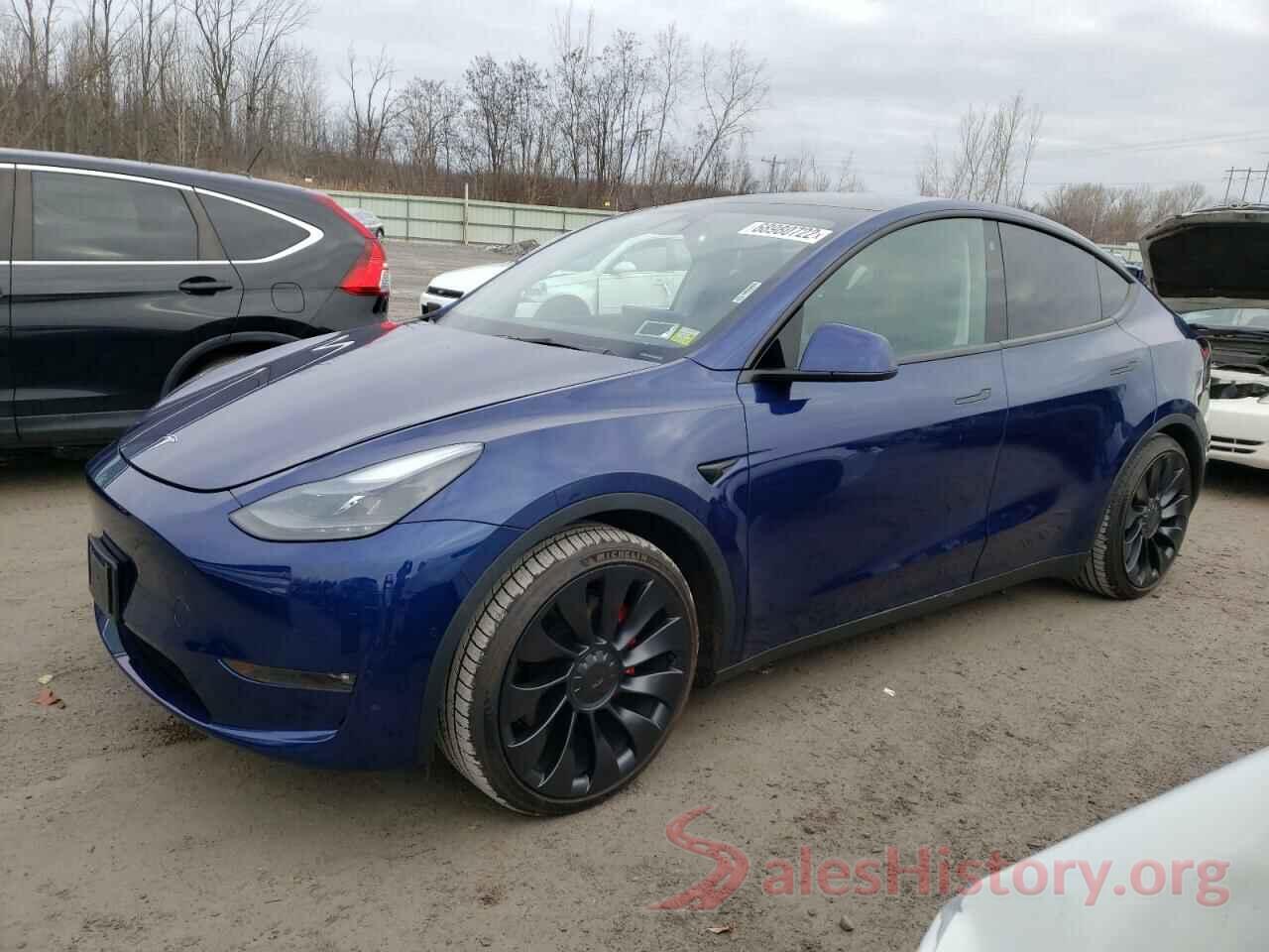 7SAYGDEF8NF523989 2022 TESLA MODEL Y