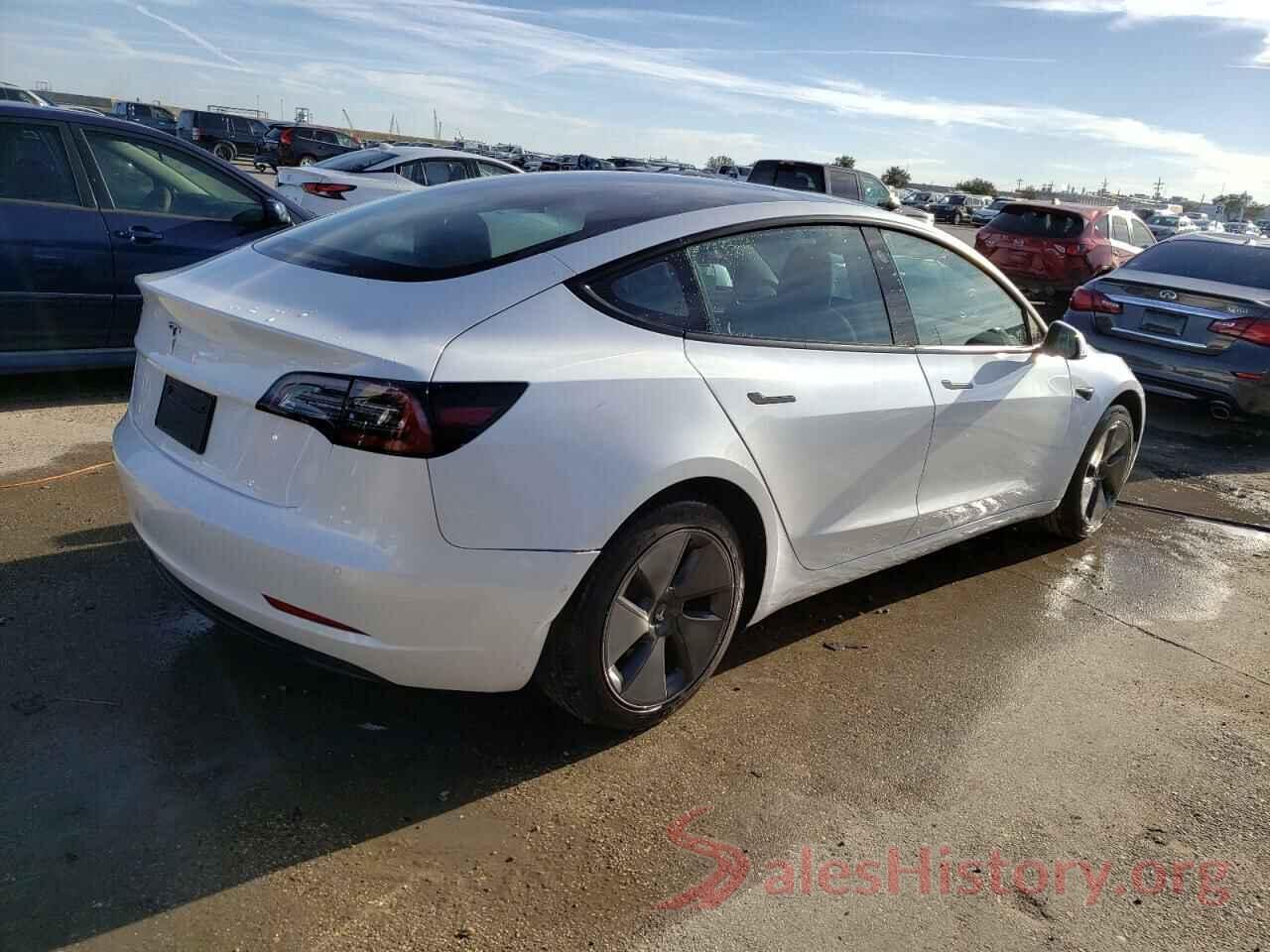 5YJ3E1EA3MF100476 2021 TESLA MODEL 3