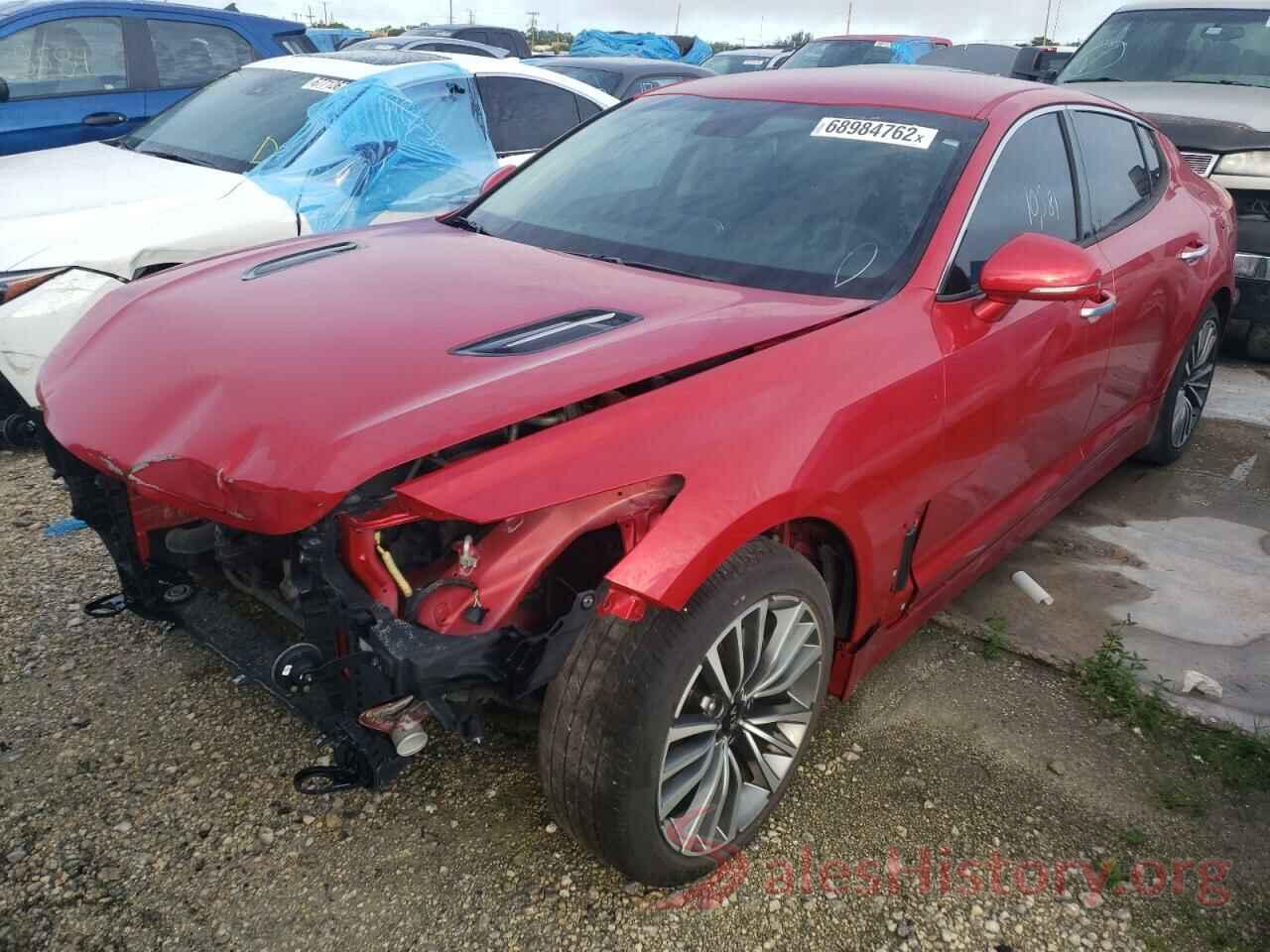 KNAE15LA2K6063988 2019 KIA STINGER