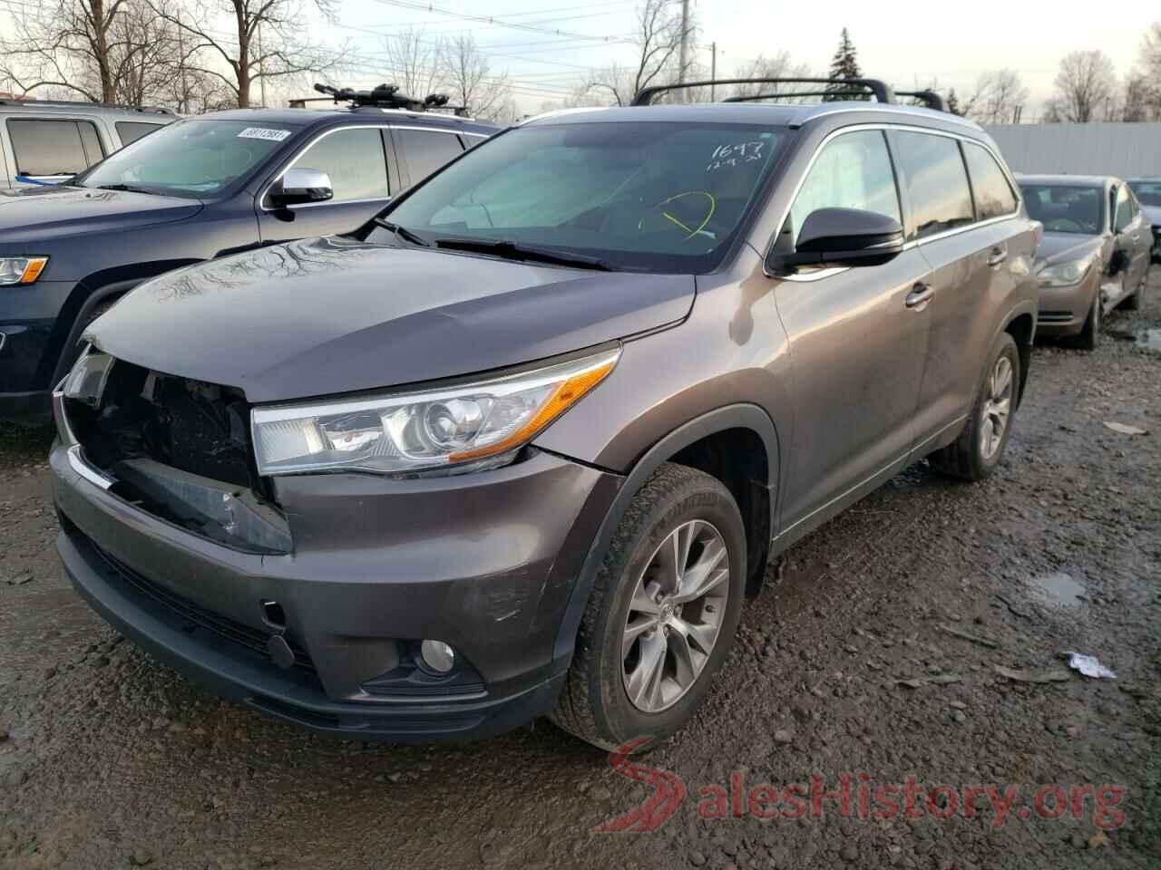 5TDJKRFH0FS191697 2015 TOYOTA HIGHLANDER