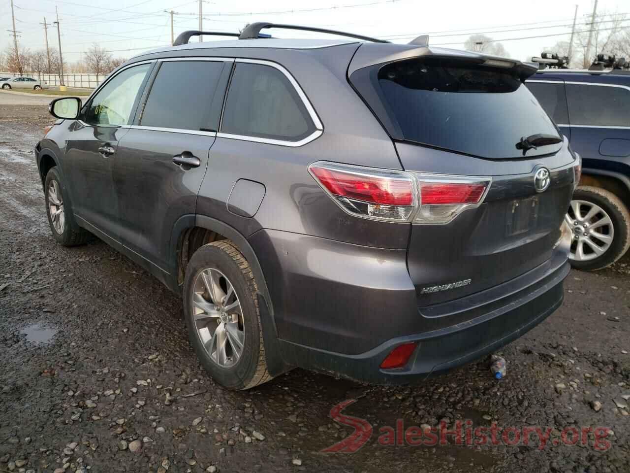 5TDJKRFH0FS191697 2015 TOYOTA HIGHLANDER