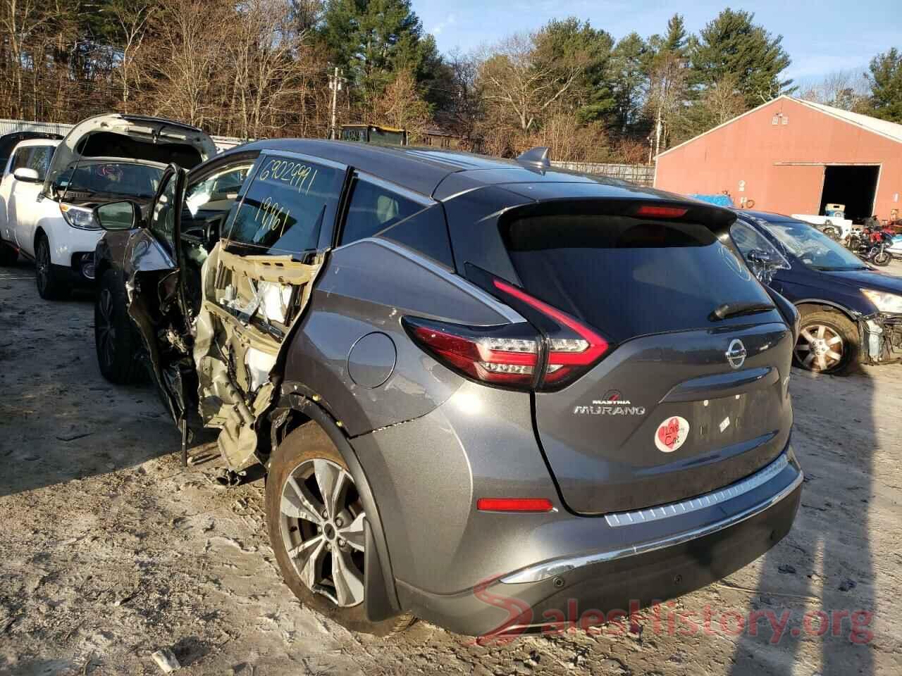 5N1AZ2AS6LN120989 2020 NISSAN MURANO