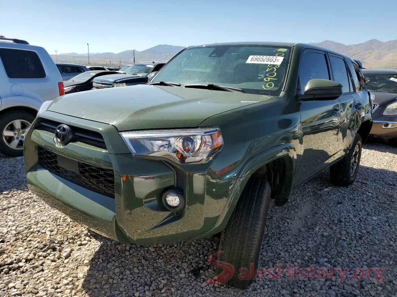 JTEBU5JR5M5882424 2021 TOYOTA 4RUNNER