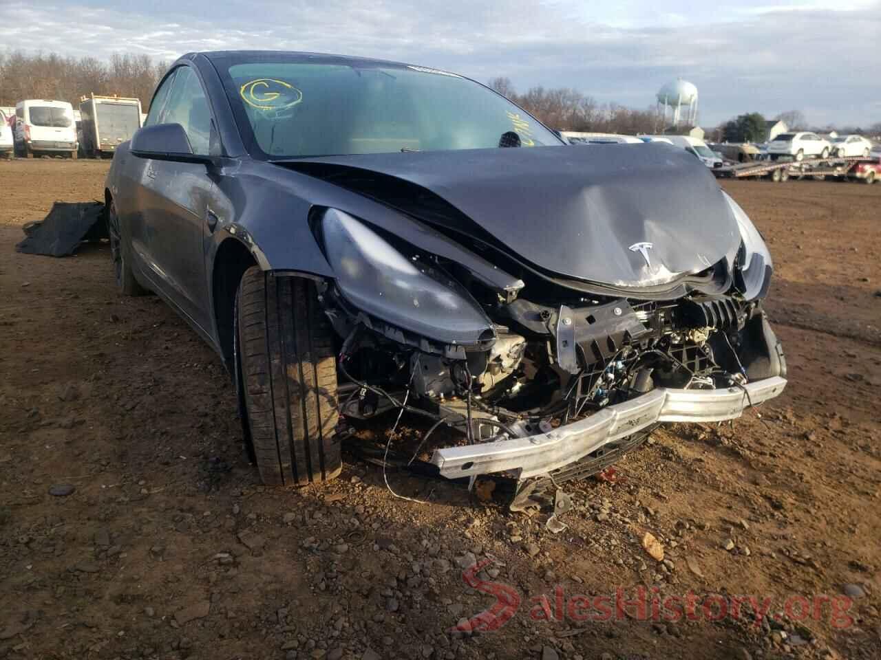 5YJ3E1EC2MF981141 2021 TESLA MODEL 3