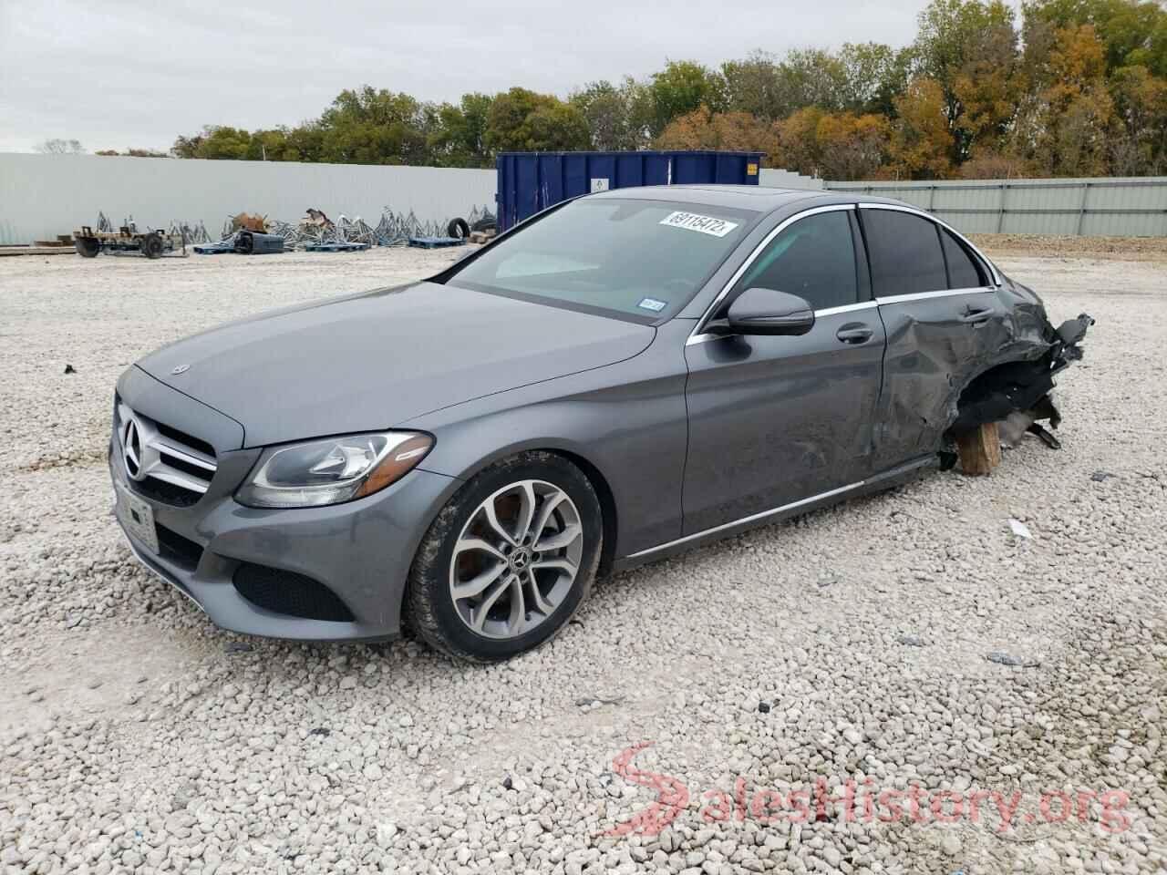 55SWF4JB7JU239725 2018 MERCEDES-BENZ C-CLASS