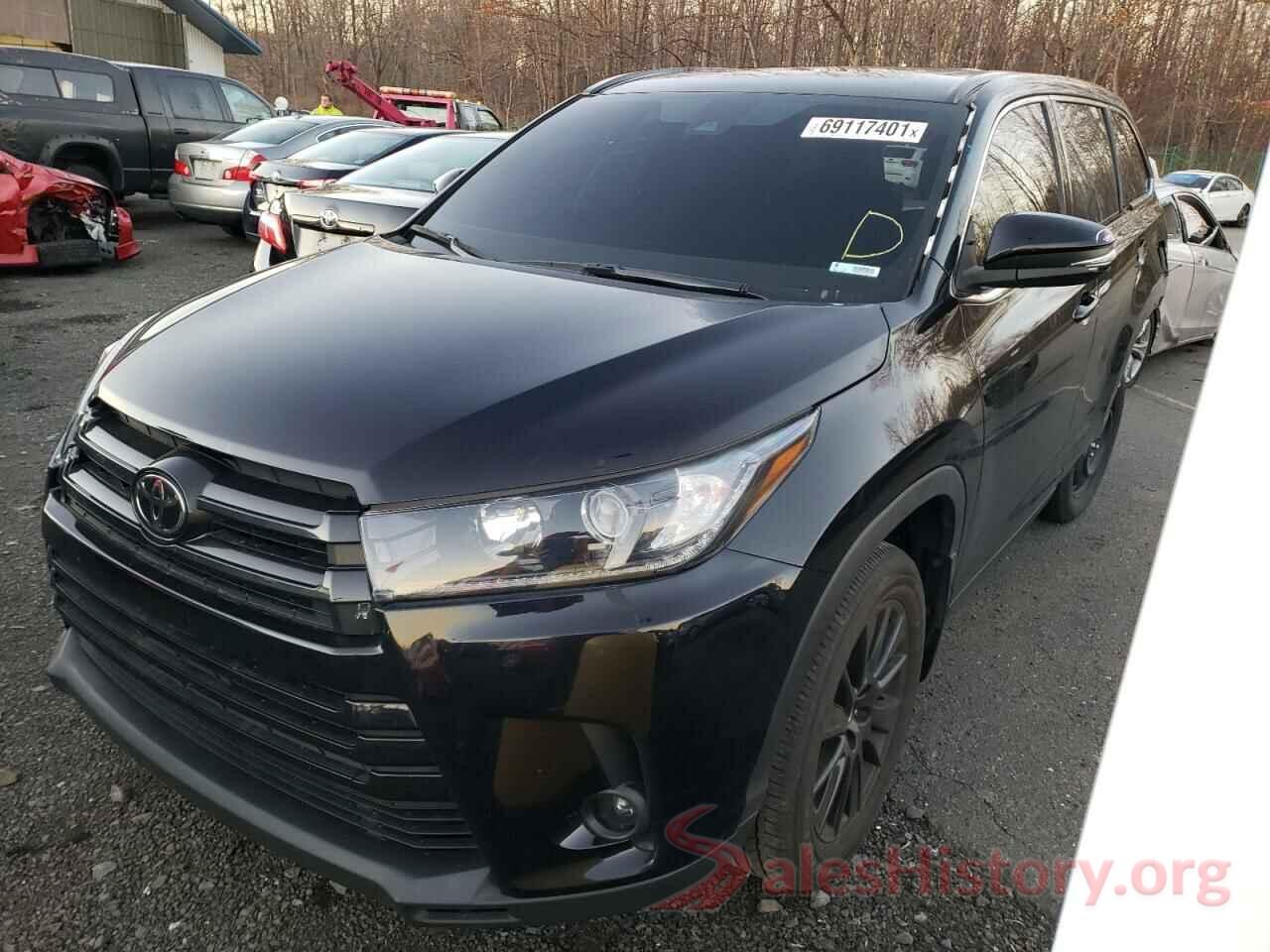 5TDJZRFH5KS582852 2019 TOYOTA HIGHLANDER