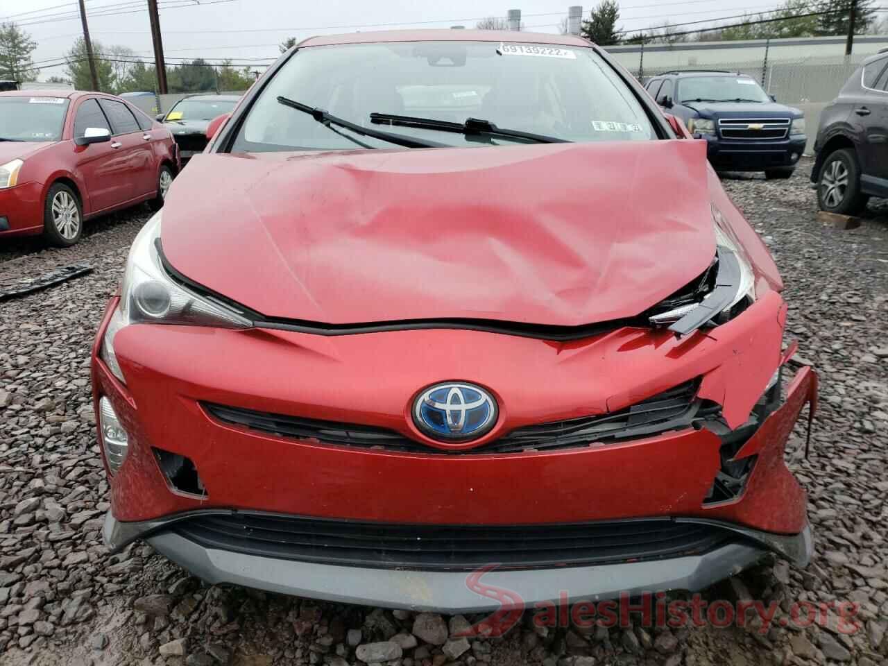 JTDKARFU3H3535628 2017 TOYOTA PRIUS