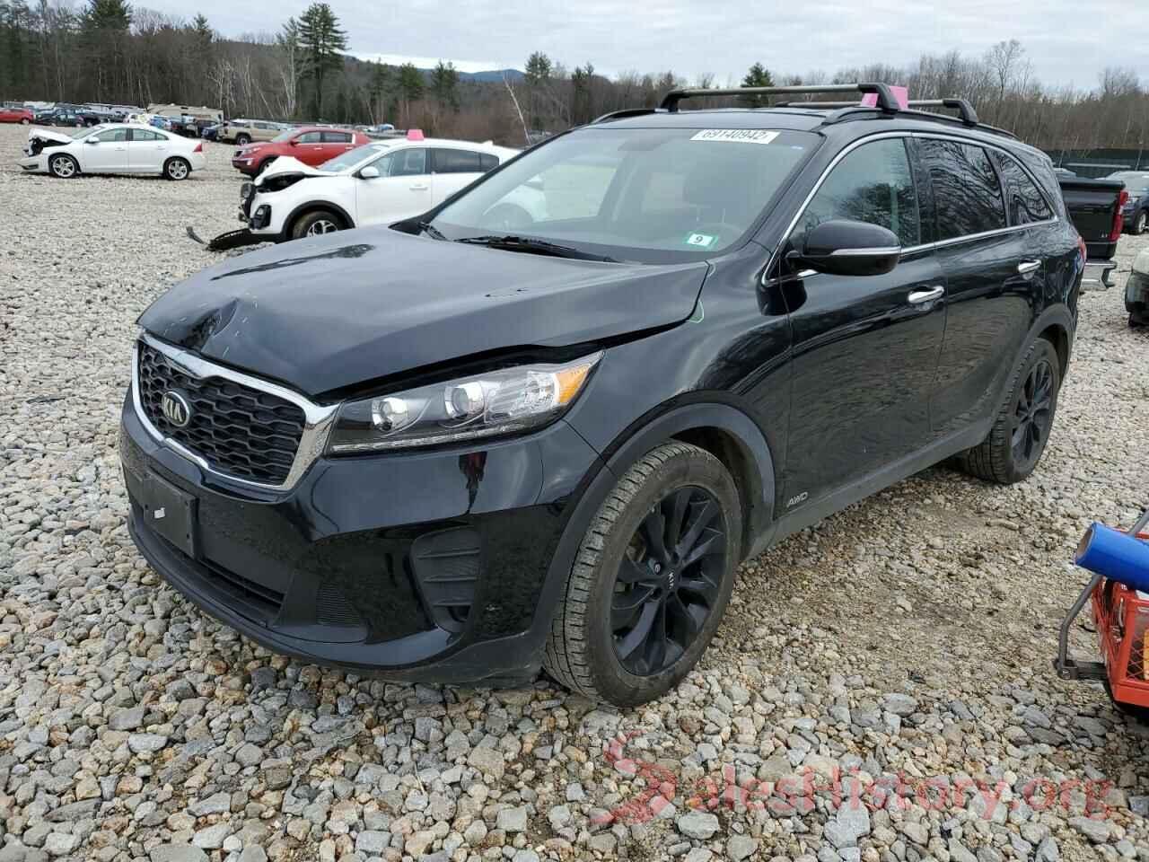 5XYPGDA55KG585294 2019 KIA SORENTO