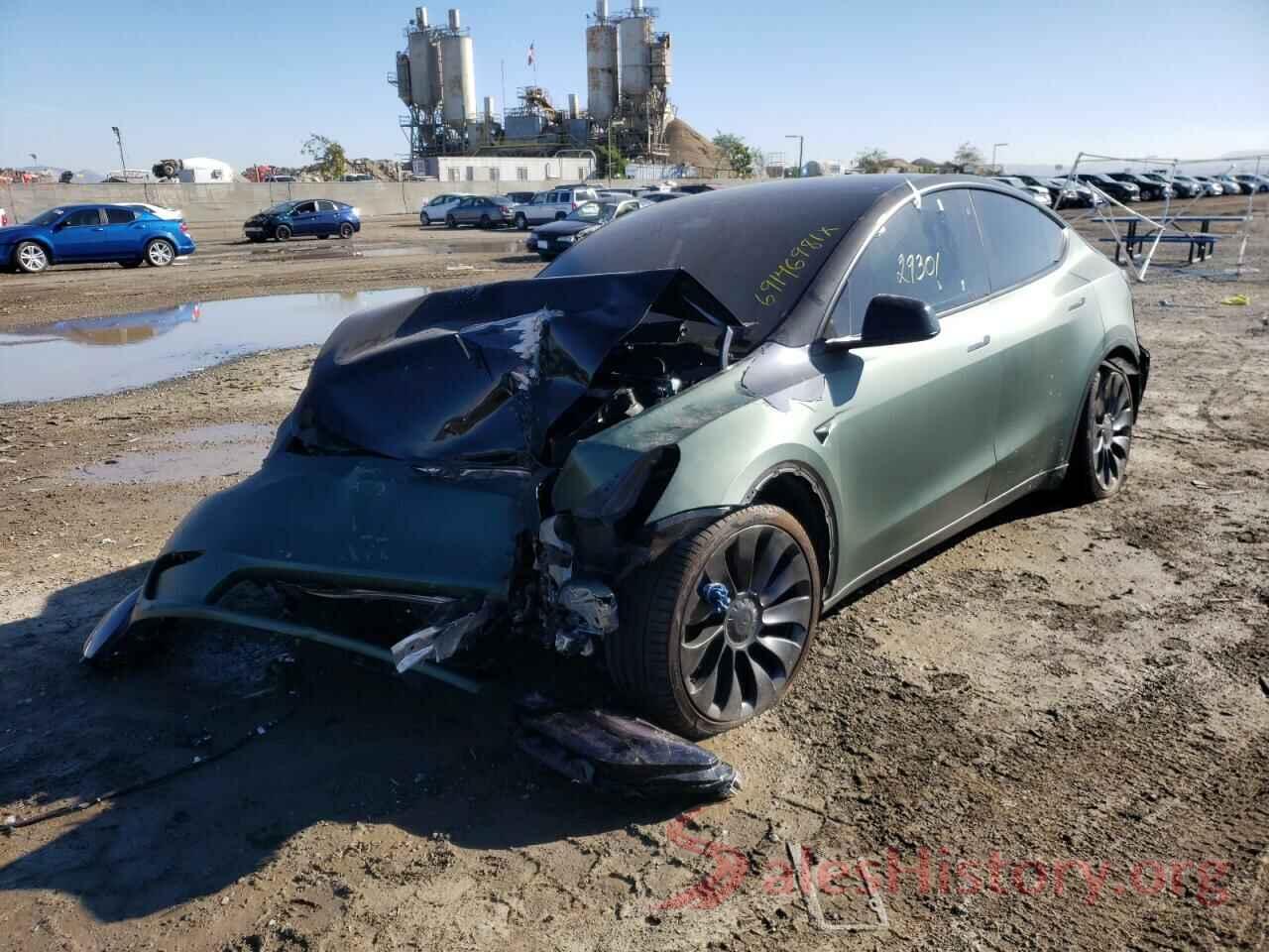 5YJYGDEF4LF057360 2020 TESLA MODEL Y