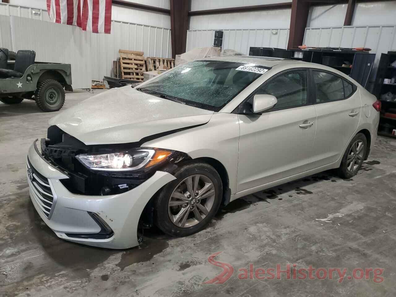 5NPD84LF5JH373198 2018 HYUNDAI ELANTRA