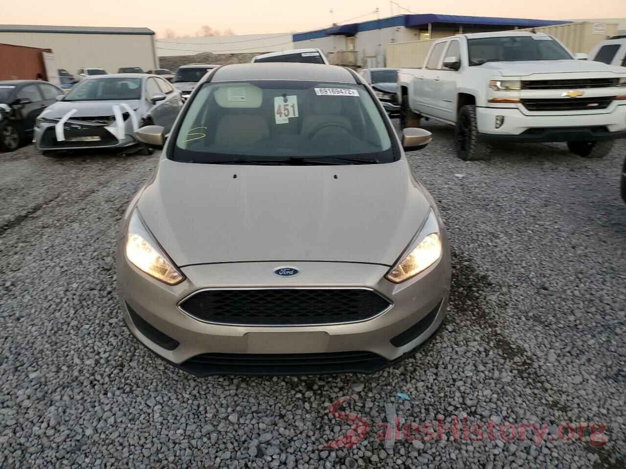 1FADP3F2XHL322913 2017 FORD FOCUS