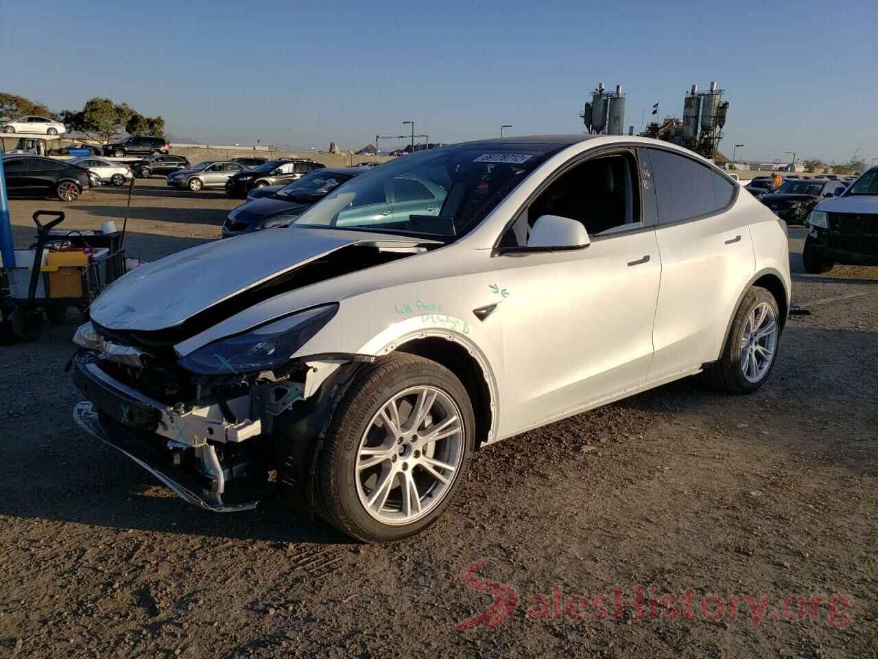 7SAYGDEE0NF553723 2022 TESLA MODEL Y