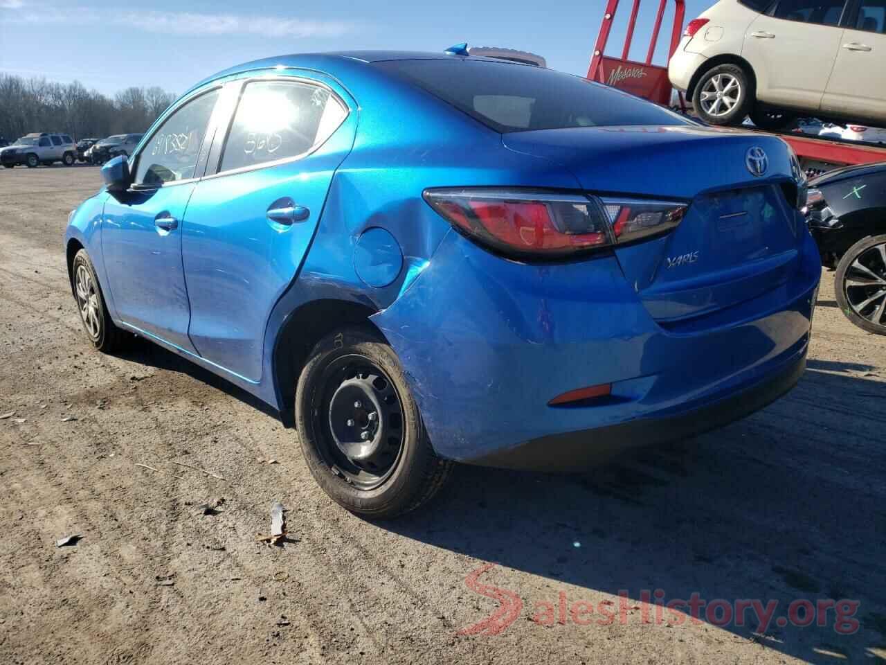 3MYDLBYV9KY505064 2019 TOYOTA YARIS