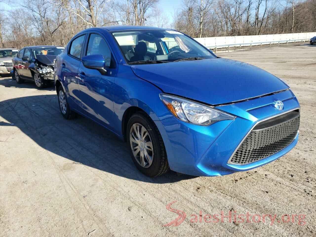 3MYDLBYV9KY505064 2019 TOYOTA YARIS