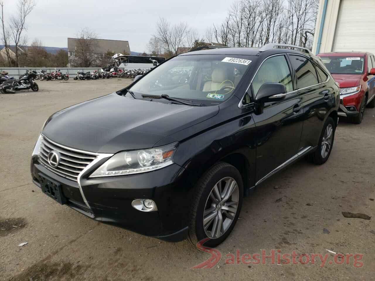 2T2BK1BAXFC254162 2015 LEXUS RX350