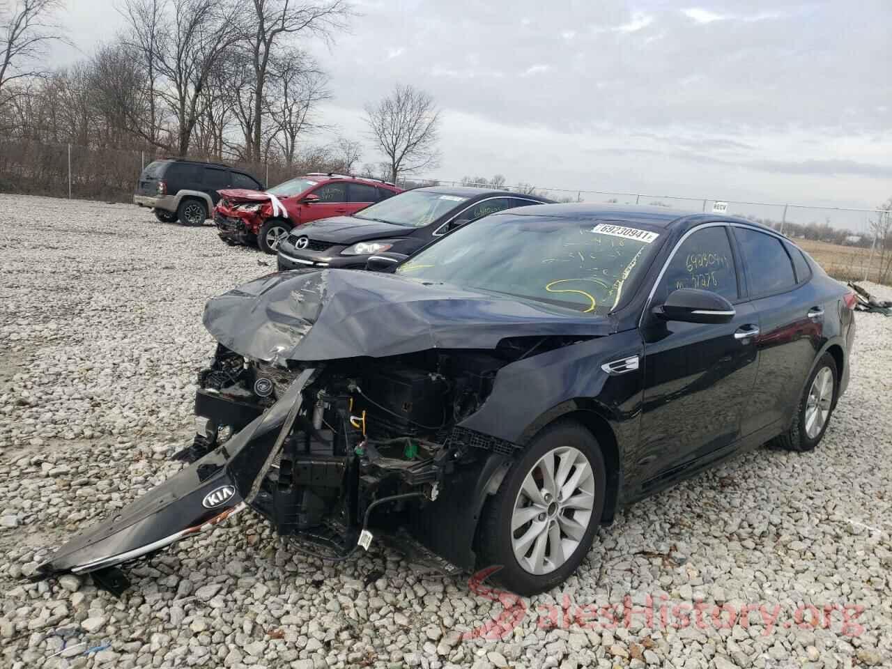 5XXGU4L39JG231821 2018 KIA OPTIMA