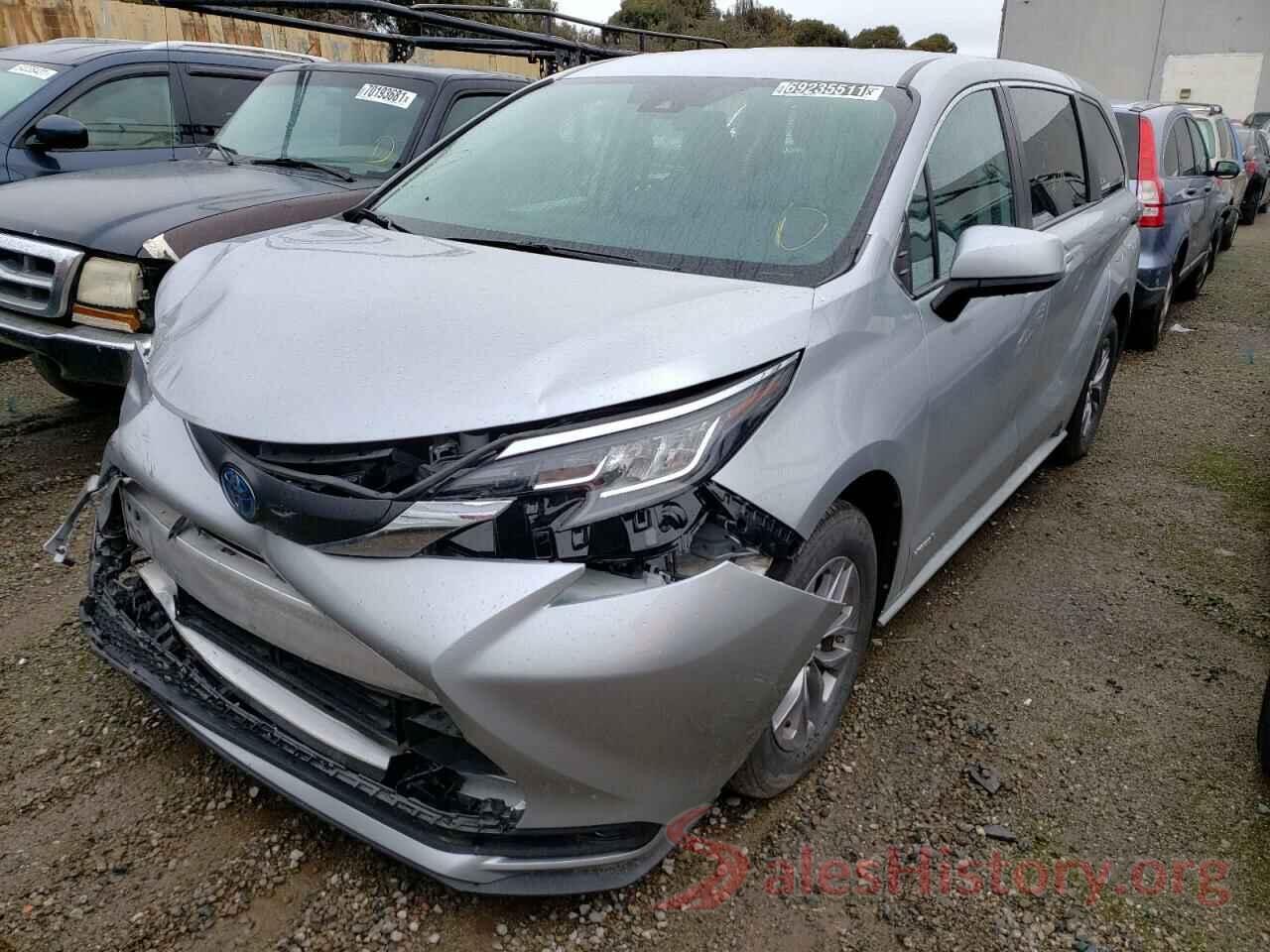 5TDKRKEC8MS029259 2021 TOYOTA SIENNA