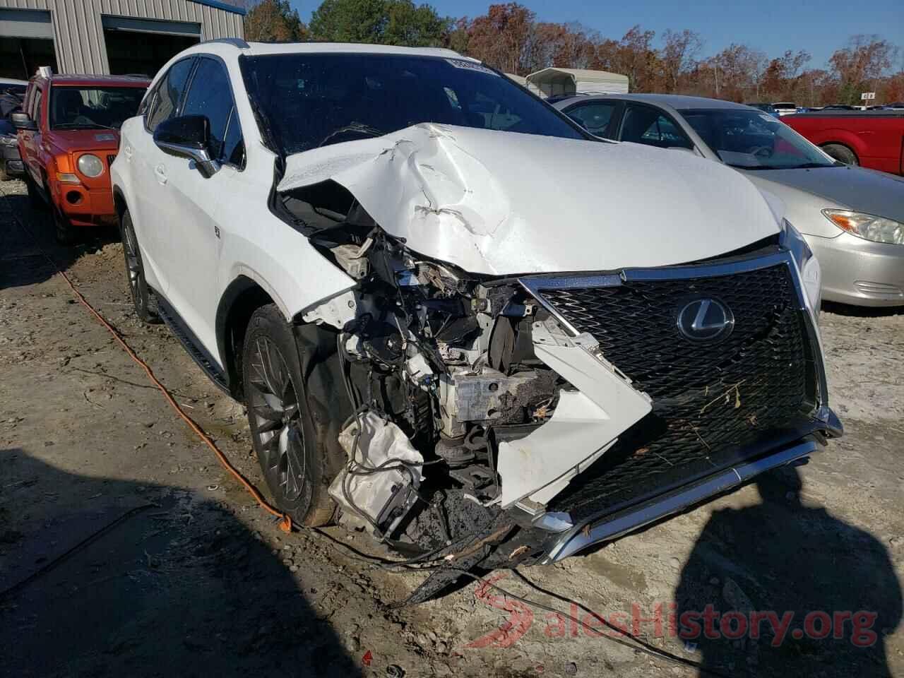 2T2BZMCA5HC118097 2017 LEXUS RX350