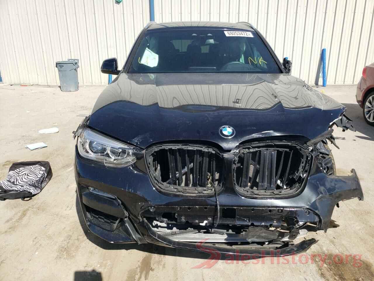 5UXTR9C50JLD59543 2018 BMW X3