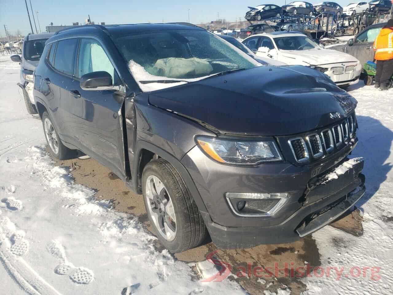 3C4NJDCB3KT740994 2019 JEEP COMPASS