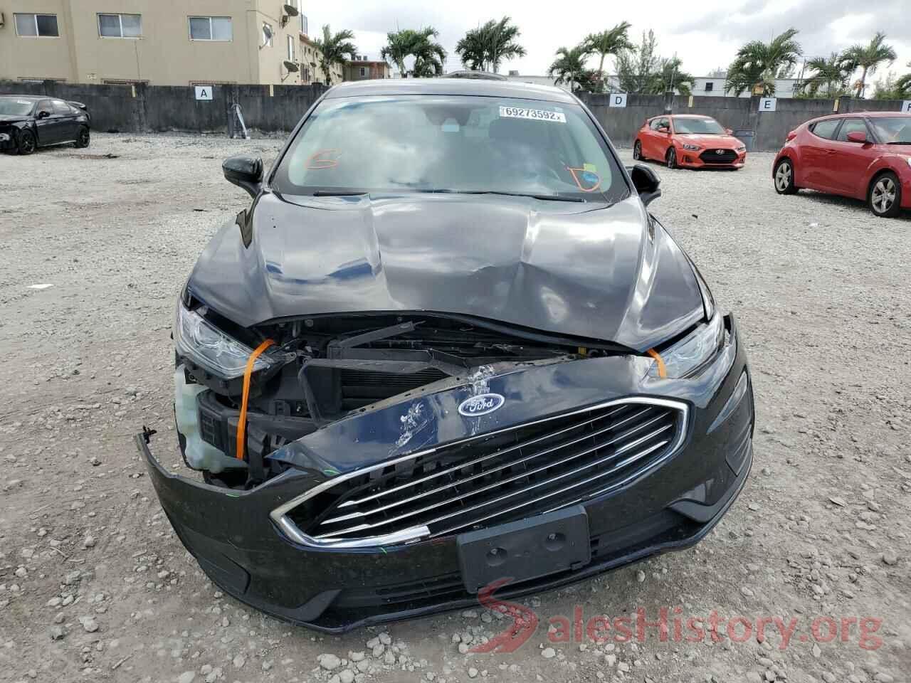 3FA6P0LU5KR105789 2019 FORD FUSION