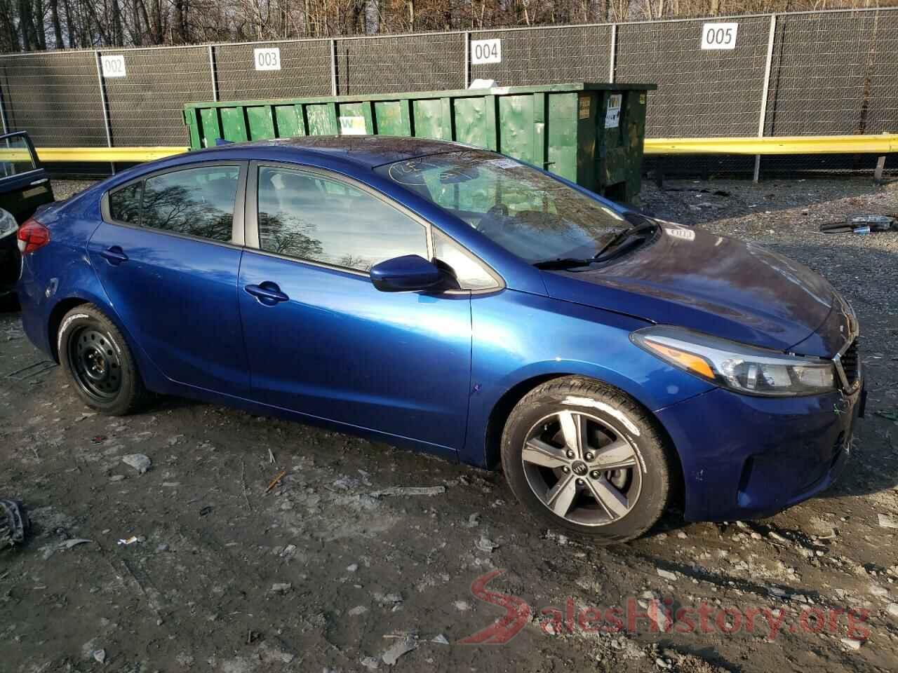 3KPFL4A77JE192269 2018 KIA FORTE