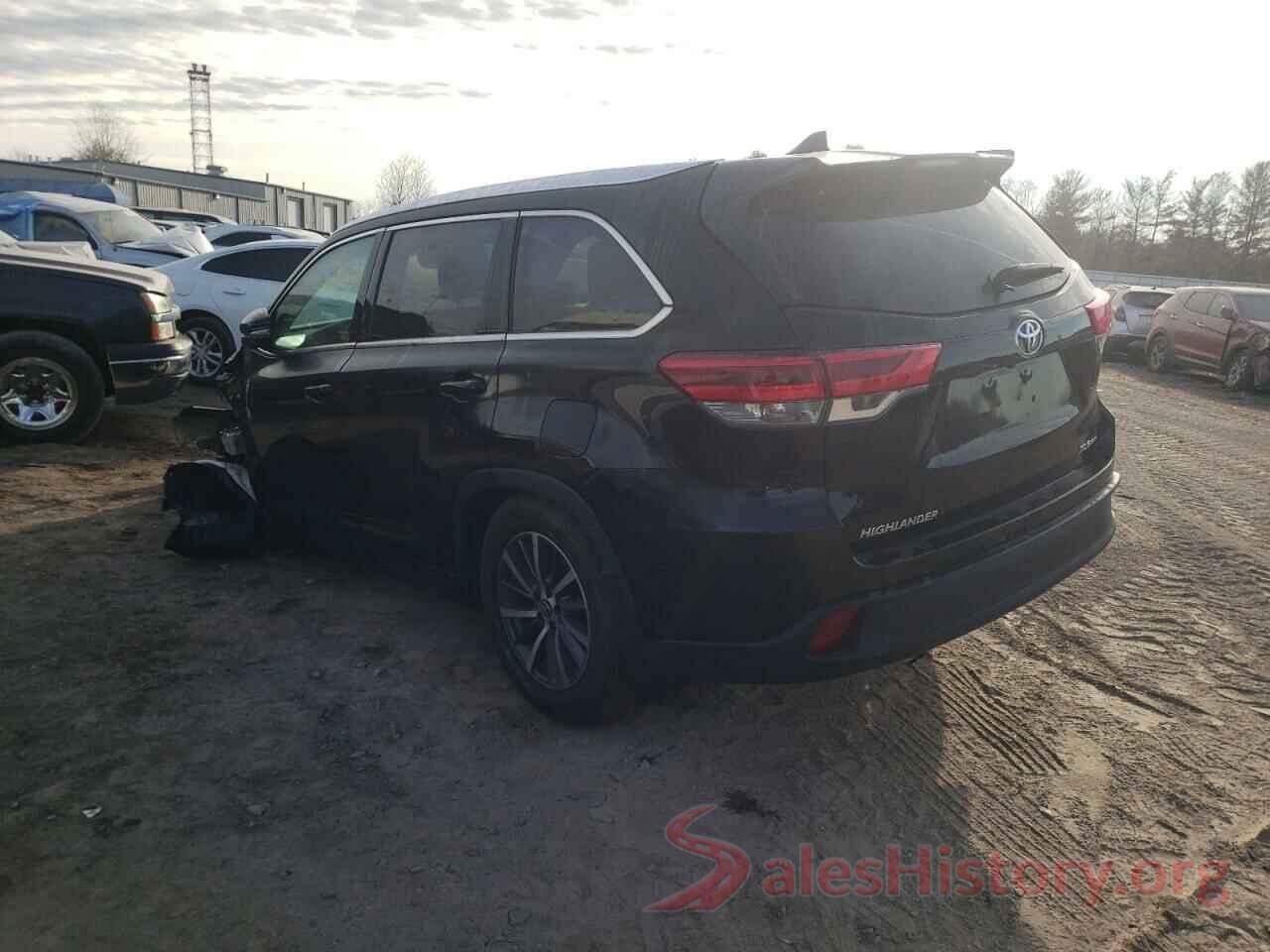 5TDJZRFH4JS903777 2018 TOYOTA HIGHLANDER