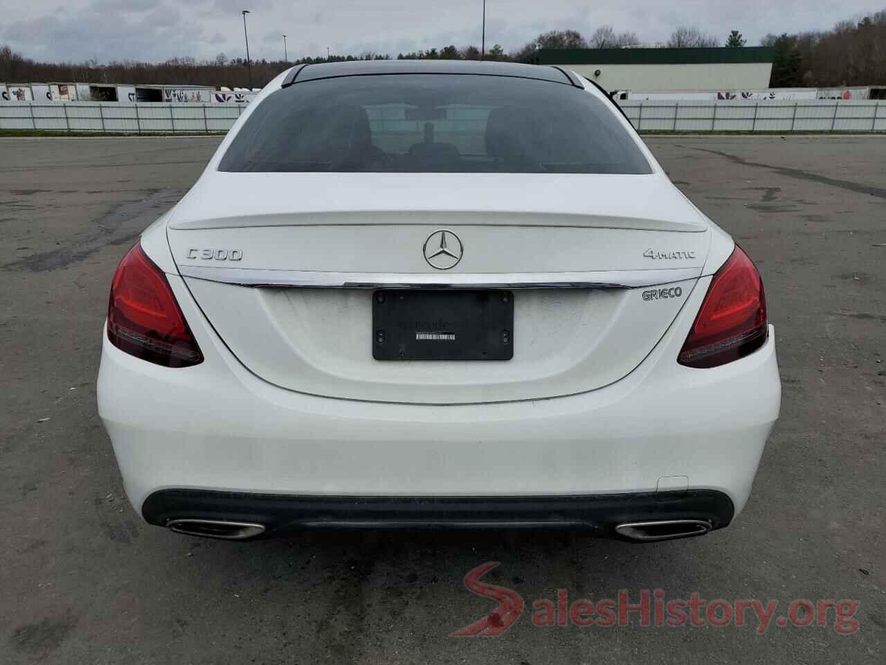 WDDWF8EB2KR513191 2019 MERCEDES-BENZ C-CLASS