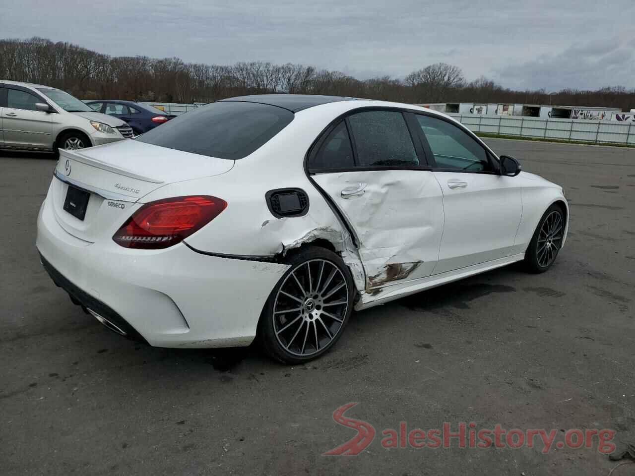 WDDWF8EB2KR513191 2019 MERCEDES-BENZ C-CLASS