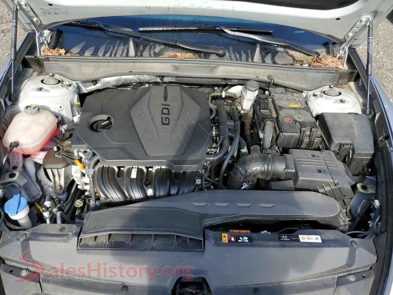 2023 HYUNDAI SONATA VIN KMHL14JAXPA307197, VIN plate