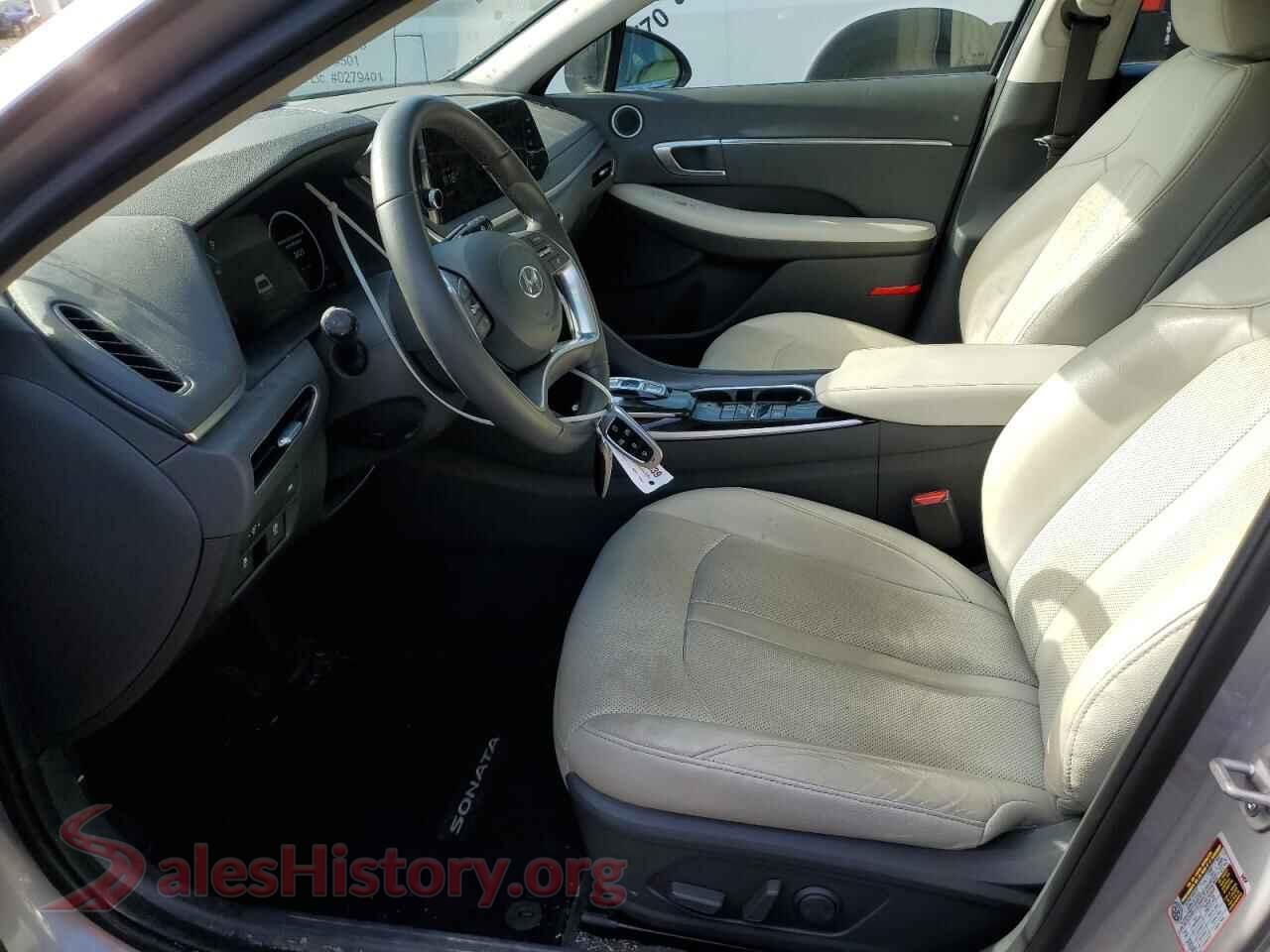 2023 HYUNDAI SONATA VIN KMHL14JAXPA307197, engine bay