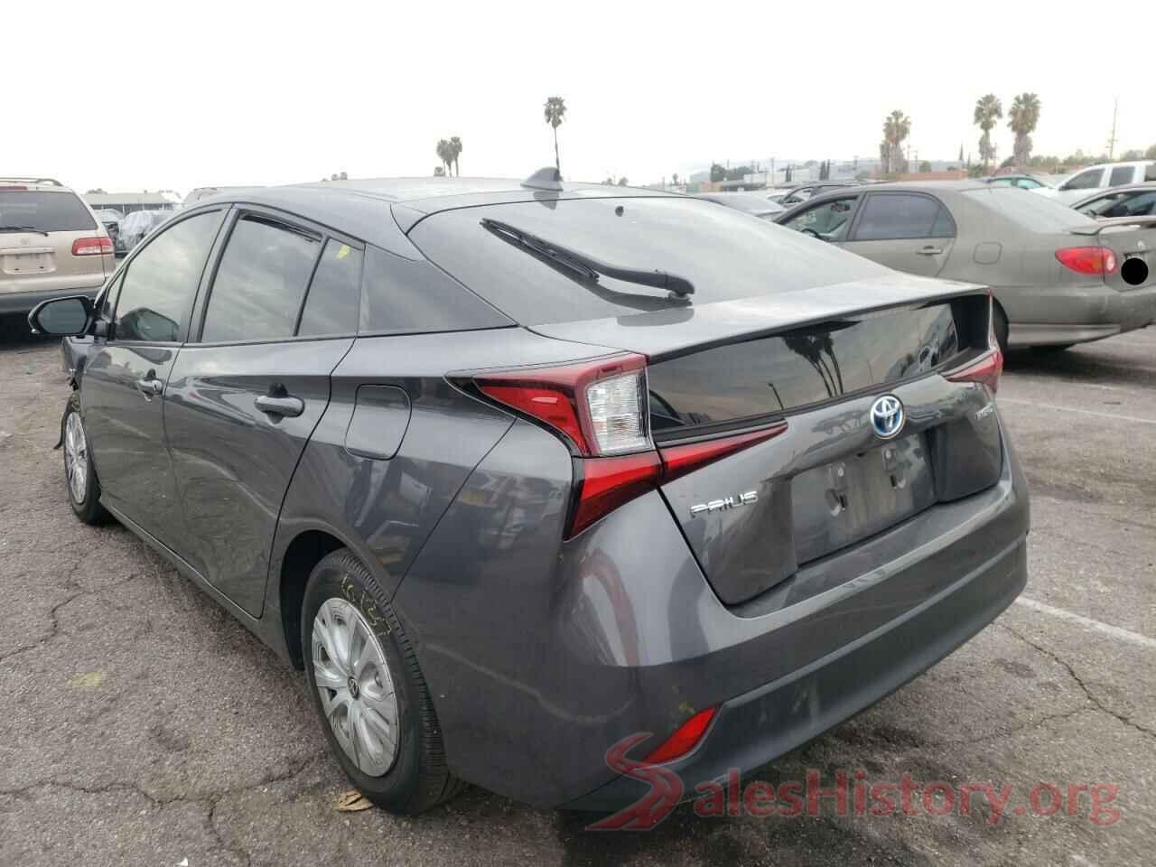 JTDKARFU3K3076026 2019 TOYOTA PRIUS