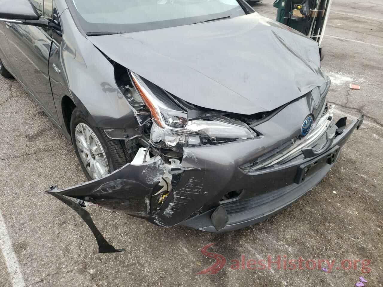 JTDKARFU3K3076026 2019 TOYOTA PRIUS