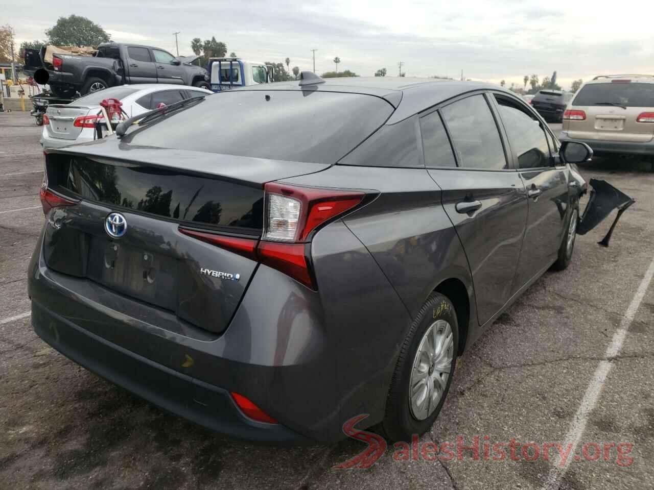 JTDKARFU3K3076026 2019 TOYOTA PRIUS