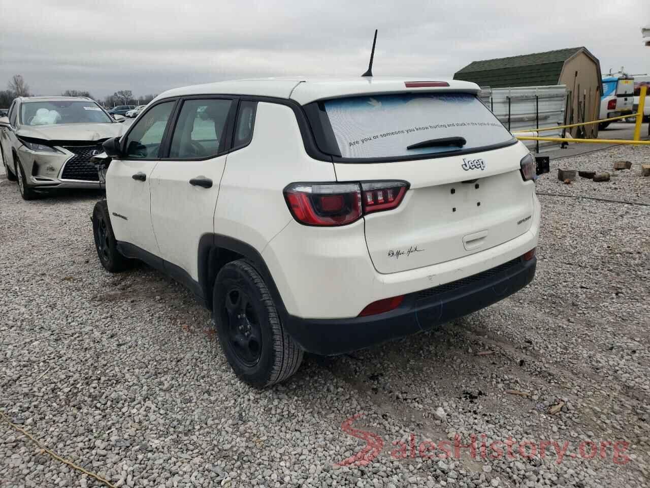 3C4NJCAB8JT441030 2018 JEEP COMPASS