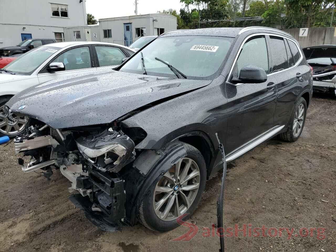 5UXTR7C57KLR45207 2019 BMW X3
