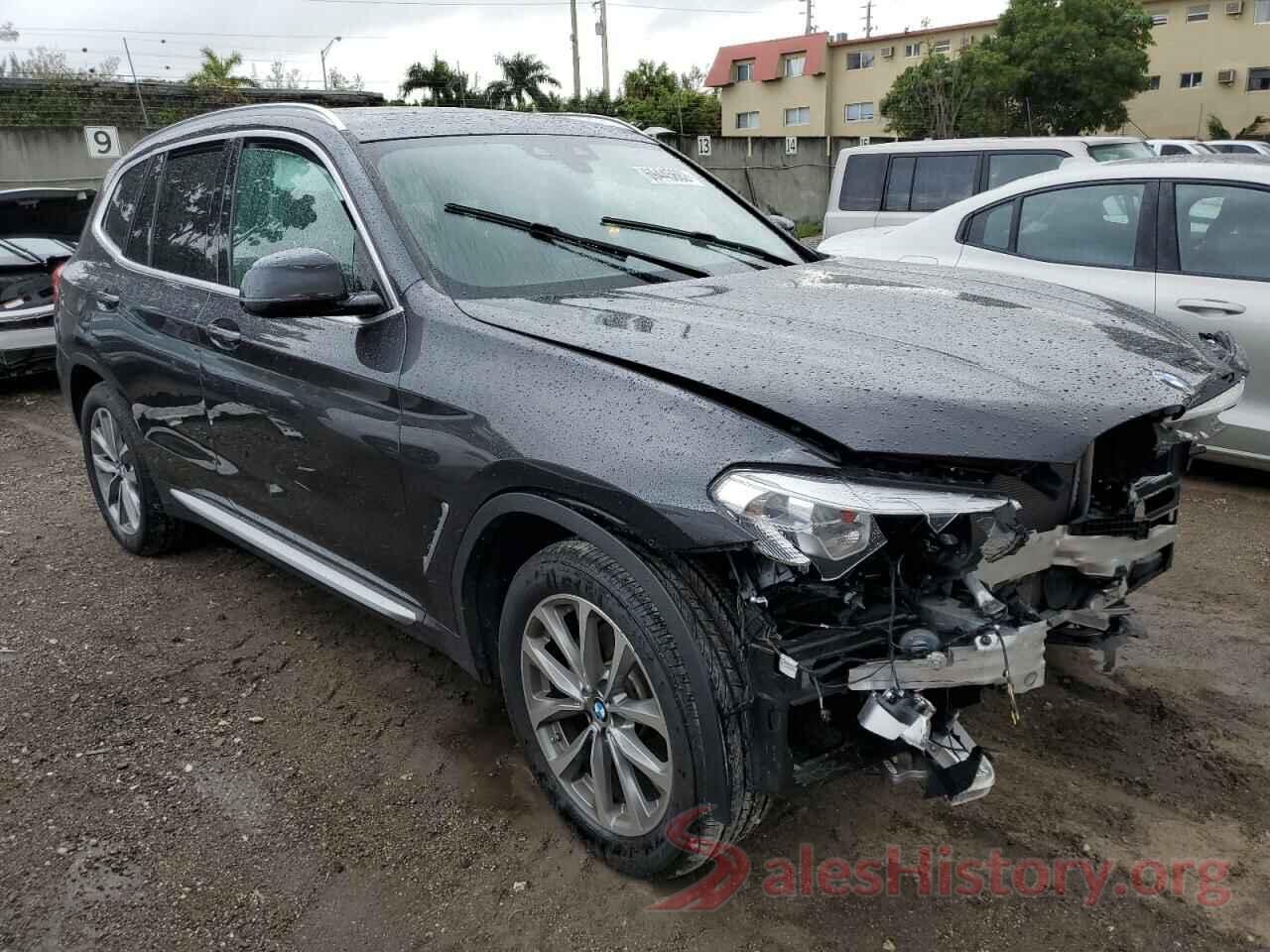 5UXTR7C57KLR45207 2019 BMW X3